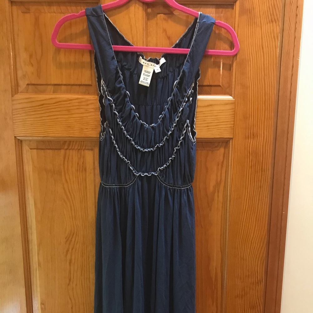 Max Studio Blue Dress